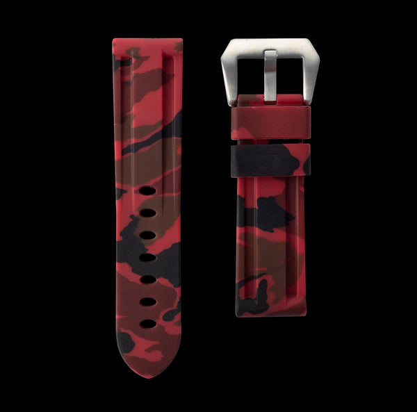 Red Camo Silicone