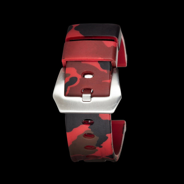 Red Camo Silicone